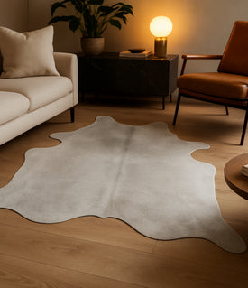 Cowhide Rug - Gray