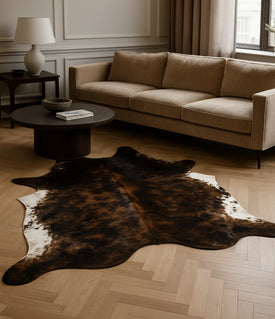 Cowhide Rug - Tricolor Natural
