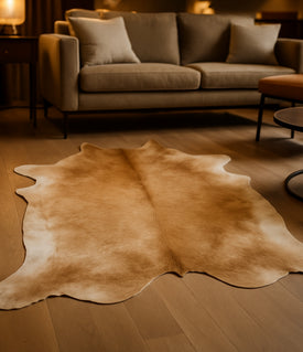 Cowhide Rug - Beige